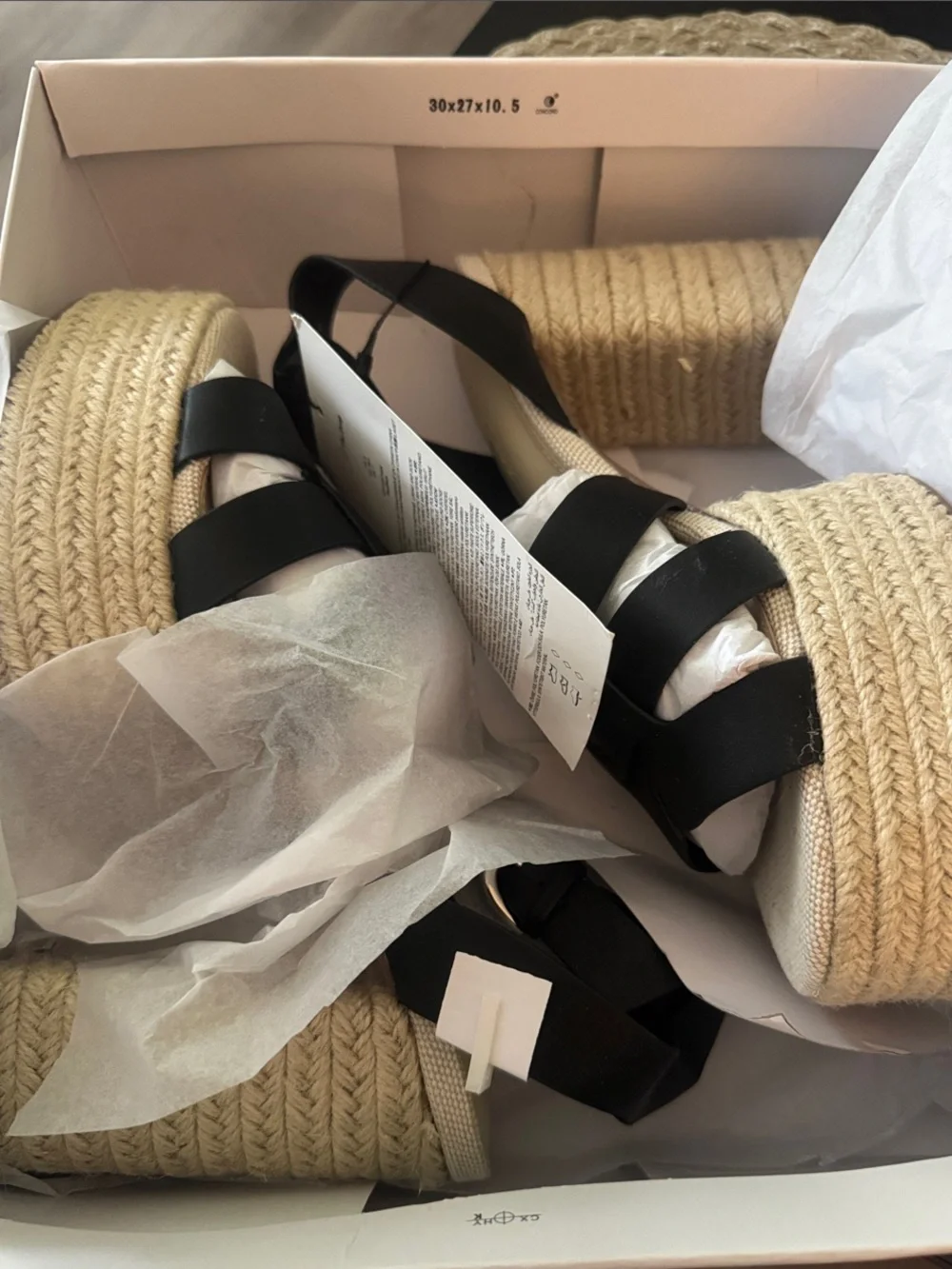 🔥NEW! The Drop Women's Heels Duchess Raffia Buckle Strap Platform Sandal Size 9